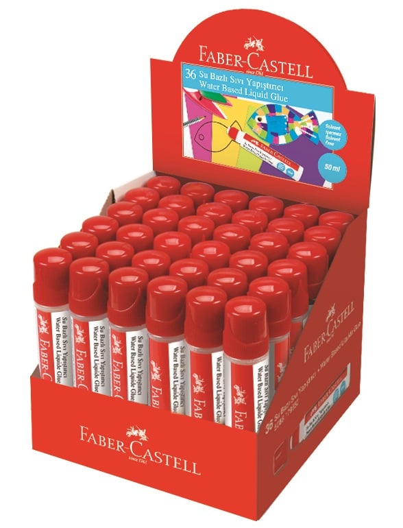 FABER YAPIŞTIRICI SIVI SU BAZLI 50 ML 36 LI 179650
