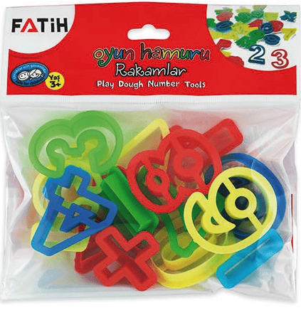 FATİH OYUN HAMURU KALIBI RAKAMLAR 50710