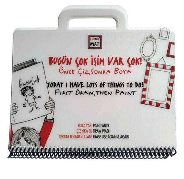 Funny Mat Mini Set - Bugün Çok İşim Var Çok!