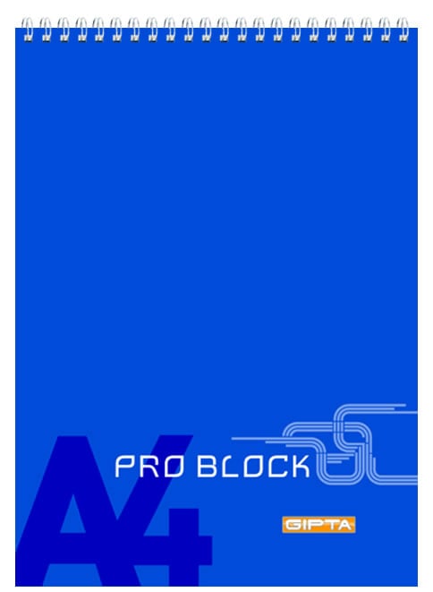 GIPTA BLOKNOT PROBLOK A5 SPİRALLİ KARTON KAPAK 40 YP. ÇİZGİLİ 1400