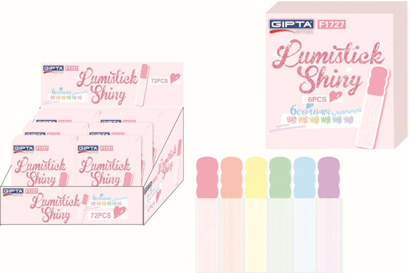 GIPTA FOSFORLU KALEM LUMISTICK 6 LI SİMLİ SET 4-F172700-5001