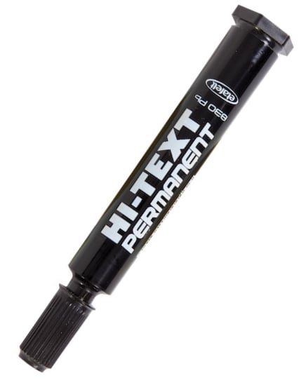Hi-Text 830PBS Permanent Marker Yuvarlak Uç - Siyah