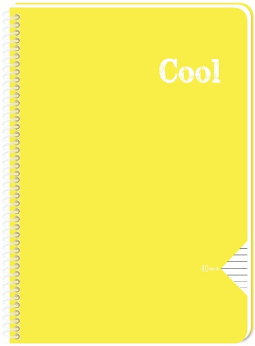 KESKİN DEFTER COLL A4 SPİRALLİ PP KAPAK 72 YP. KARELİ 321612-99