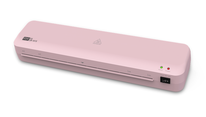 KRAF LAMİNASYON MAKİNESİ A3 LM-1015PK PEMBE
