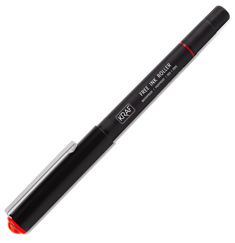 Kraf 300G Roller Kalem 0.7 mm - Kırmızı