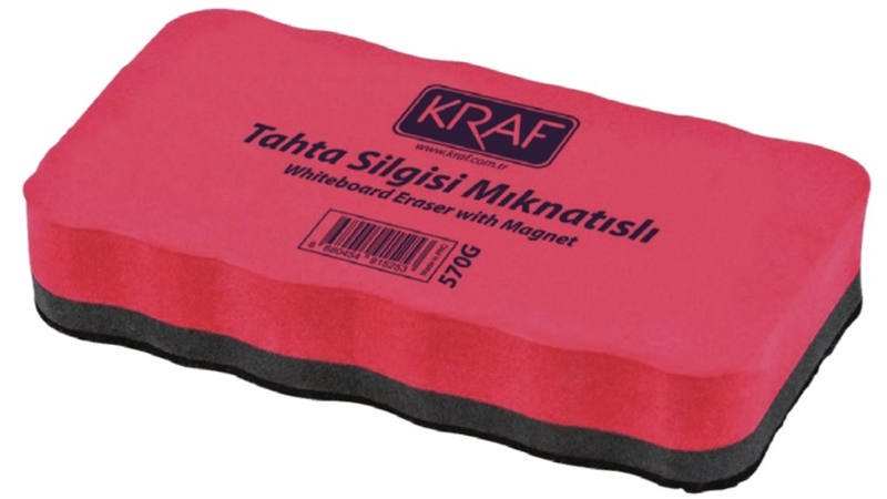 Kraf Eva Mıknatıslı Yazı Tahtası Silgisi - 570G