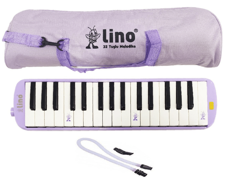 LİNO MELODİKA 32 TUŞLU BEZ ÇANTA PASTEL MOR LN-32-PMRS