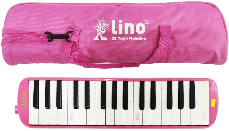 LİNO MELODİKA 32 TUŞLU BEZ ÇANTA PEMBE LN-32-PS