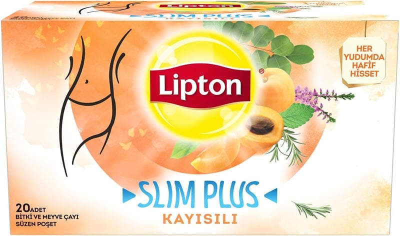 LİPTON BİTKİ ÇAYI SLİM PLUS KAYISILI 20 Lİ 68504838-69765814