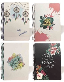 LİZ DEFTER A5 İÇİ RENKLİ SPİRALLİ 100 YP SPRA5