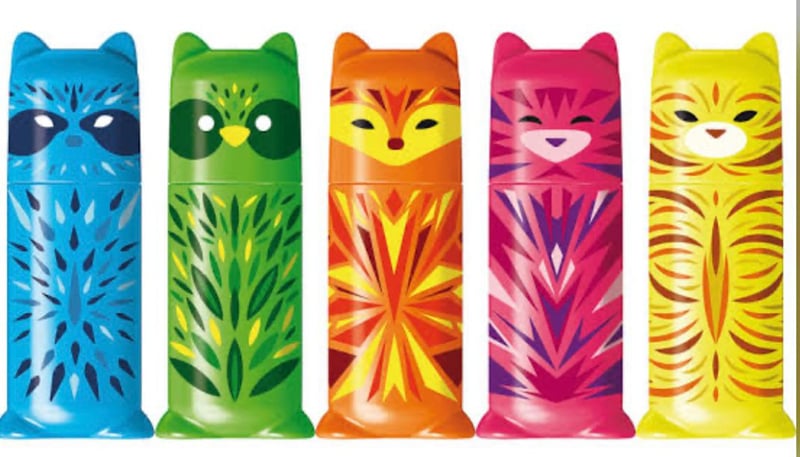 Maped Fosforlu Kalem Mini Cute Display 48li 743638