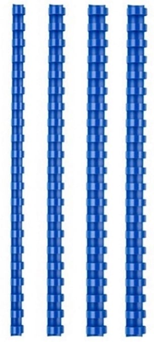 MAS SPİRAL PLASTİK 18MM LACİVERT 100'LÜ 8112