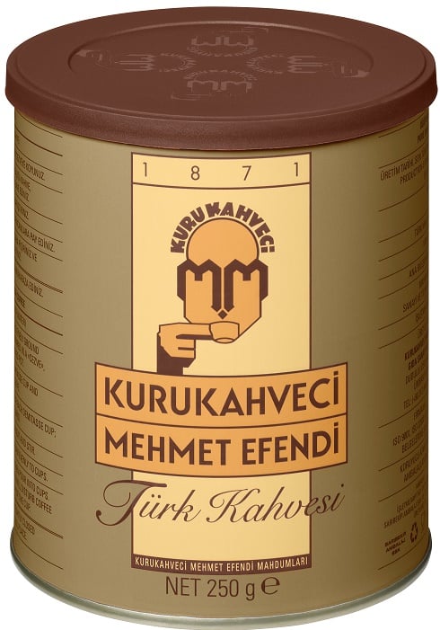 MEHMET EFENDİ TÜRK KAHVESİ 250 GR TENEKE KUTU