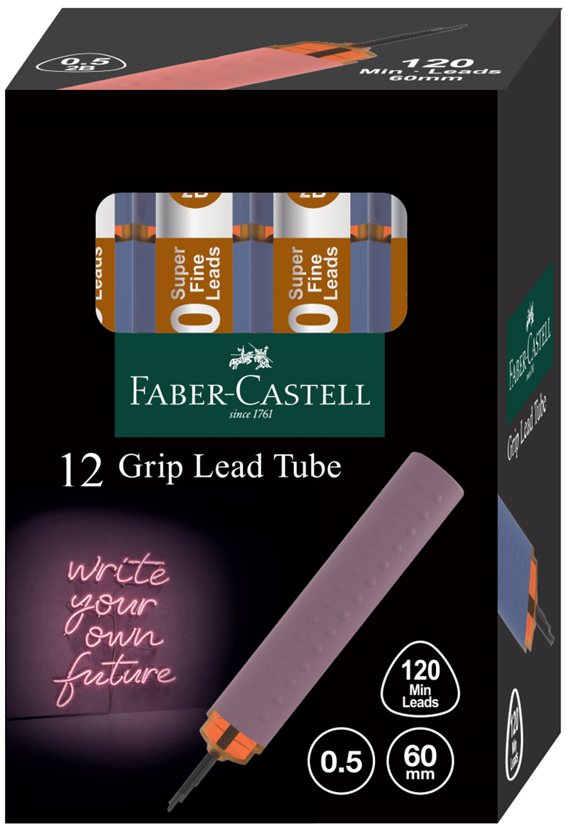 Faber-Castell Min Grip Soft 0.5 Mm 2B 120Li Duman Mavisi