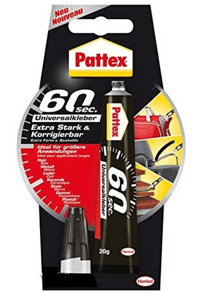 PATTEX YAPIŞTIRICI UNIVERSAL 60 SANİYE 20 GR 1994326