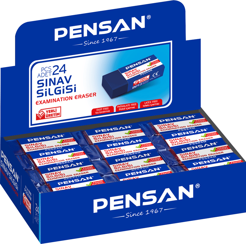Pensan Sınav Silgisi PSS-24 (24lü Paket)
