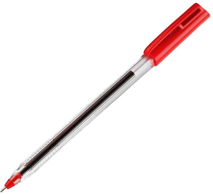 PENSAN TÜKENMEZ KALEM ŞEFFAF ÜÇGEN 1.0 2021 50 Lİ KIRMIZI
