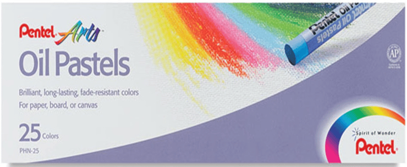 Pentel Pastel Boya Yağlı Phn25 25 Renk Y Phn25