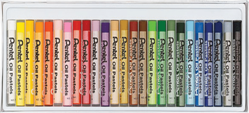 Pentel Pastel Boya Yağlı Phn25 25 Renk Y Phn25