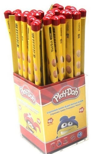 Play-Doh Oluklu Jumbo Üçgen Kurşun Kalem – KK014