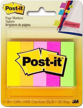 POST-IT INDEX İŞARET BANDI 5 RENK x 100 YP 670/5 520600446900