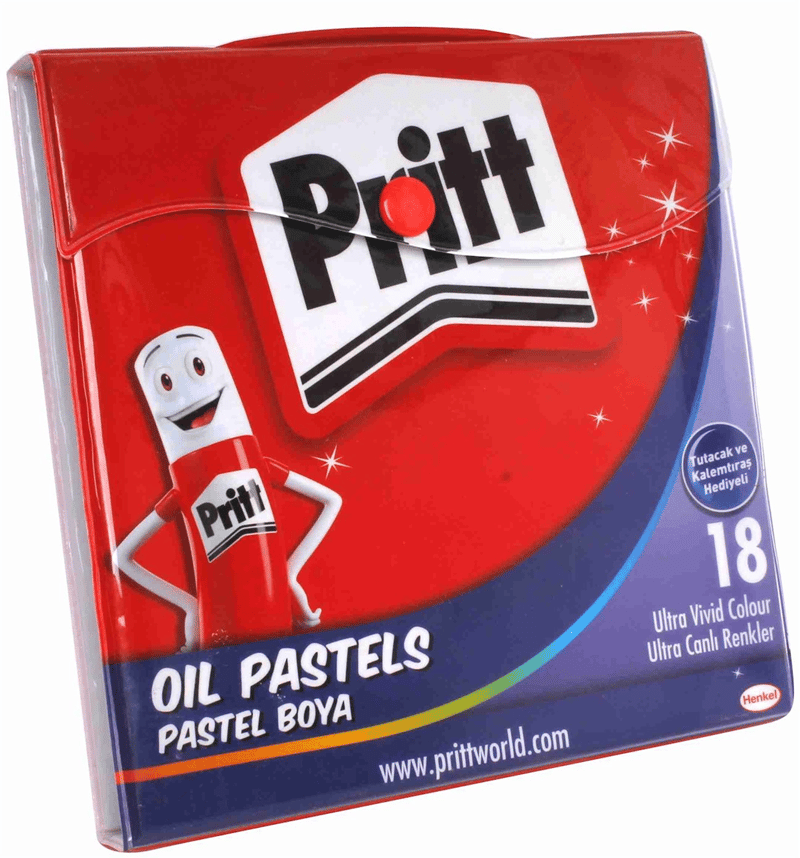 PRITT PASTEL BOYA ÇANTALI 18 RENK 1048063