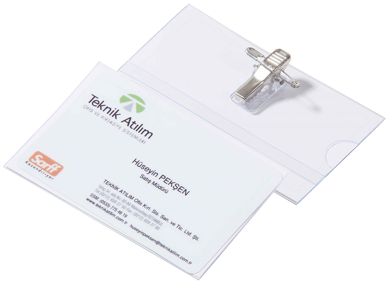 SARFF PVC KOKART İĞNELİ 50Lİ 15323052