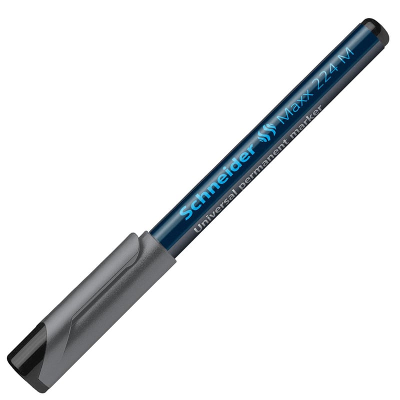 SCHNEIDER ASETAT KALEMİ MAXX 224 M UÇ SİYAH SCP10