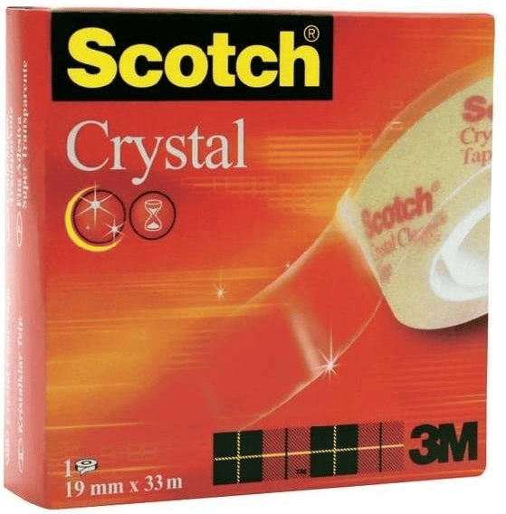 Scotch Kristal Bant (19MMX33M - Şeffaf Ofis Tipi)