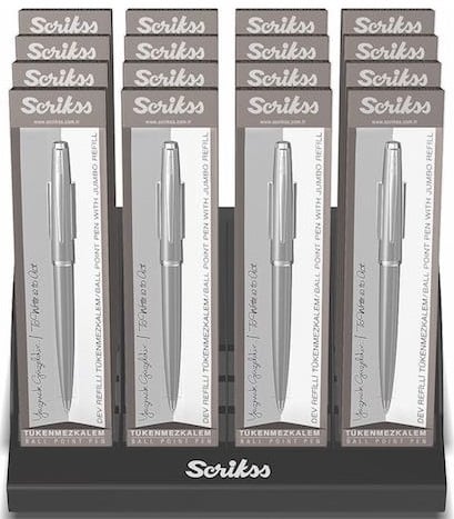 SCRIKSS TÜKENMEZ KALEM 78M 16 LI STAND