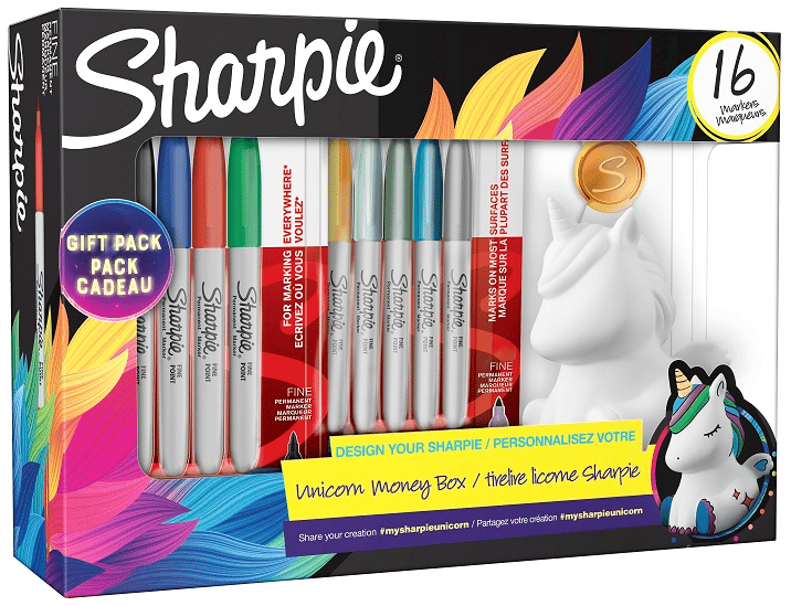 Sharpıe Permanent Set Fıne 16 Lı Kumbara Hediyeli Tek Boynuz 2164411