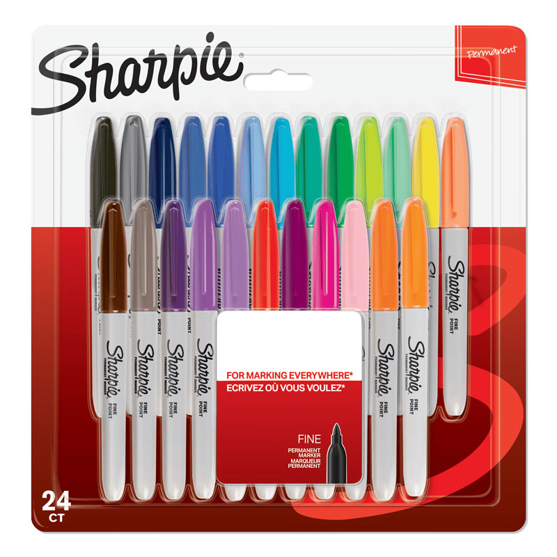 SHARPIE PERMANENT SET FINE 24 LÜ 2065405