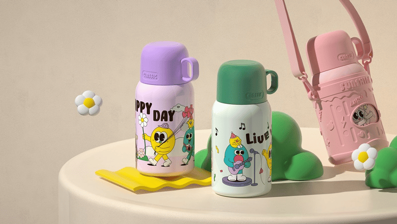 SHOTAY MATARA ÇELİK TERMOS  480 ML CARTOON (4 ASS.) SHT-ST-8817