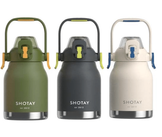 SHOTAY MATARA ÇELİK TERMOS 1000 ML PHONE HOLDER SHT-ST-8250