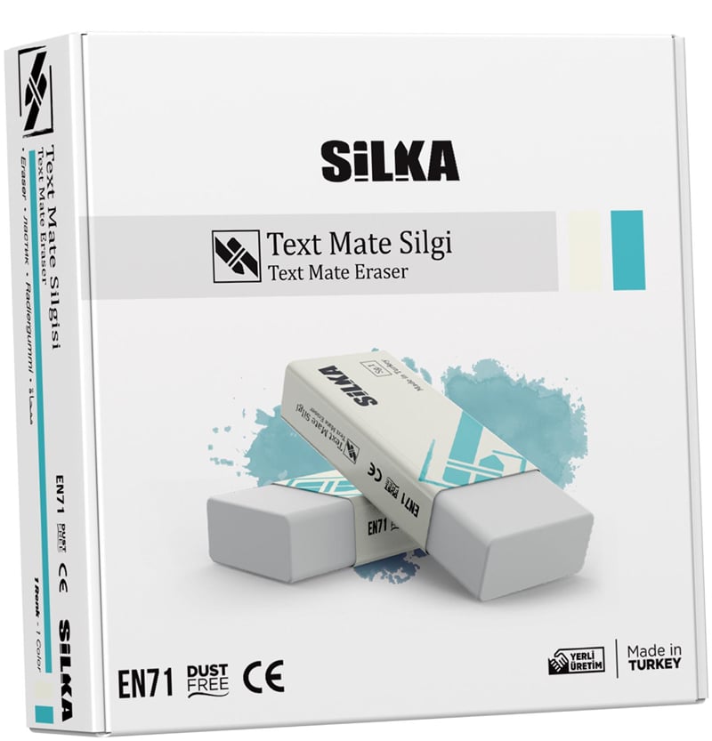SİLKA SİLGİ TEXT MATE 20 Lİ SG.1