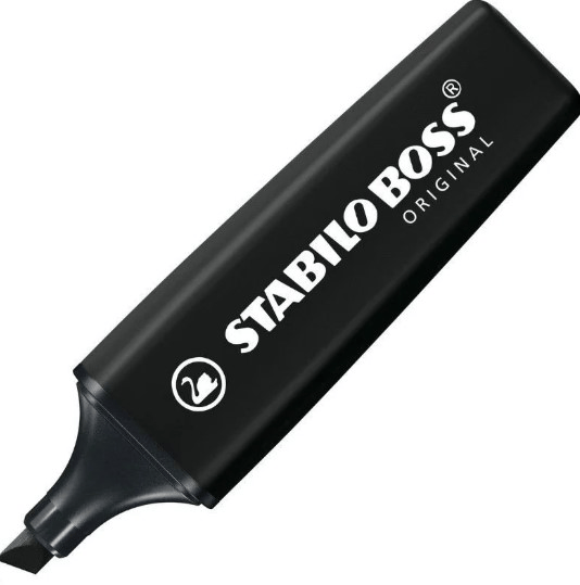 STABILO FOSFORLU KALEM BOSS NATURECOLORS SİYAH 70/46