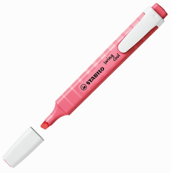 STABILO FOSFORLU KALEM SWING COOL PASTEL GÜL PEMBE 275/150-8