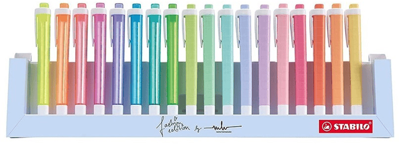 STABILO FOSFORLU KALEM SWING COOL SET MASA 18 Lİ 275/18-01-5