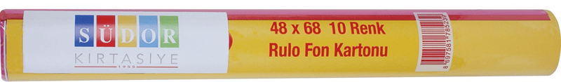 SÜDOR FON KARTONU 50x70 100G 10 LU RULO FK-03
