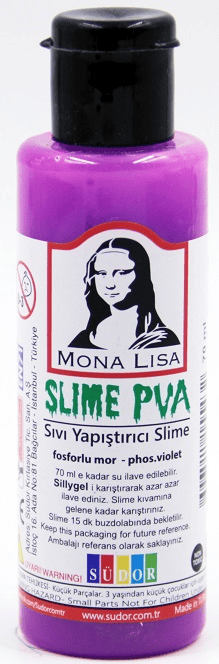 SÜDOR SLIME 70 ML FOSFORLU MOR SL01-16