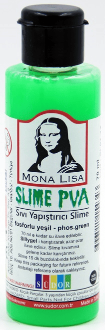 SÜDOR SLIME 70 ML FOSFORLU YEŞİL SL01-14