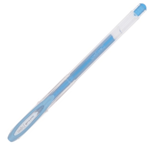 UNİ JEL KALEM SIGNO NOBLE METAL UM-120NM 0.8 MAVİ