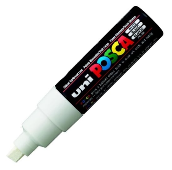UNİ POSTER MARKÖRÜ POSCA PC-8K 8.0 BEYAZ