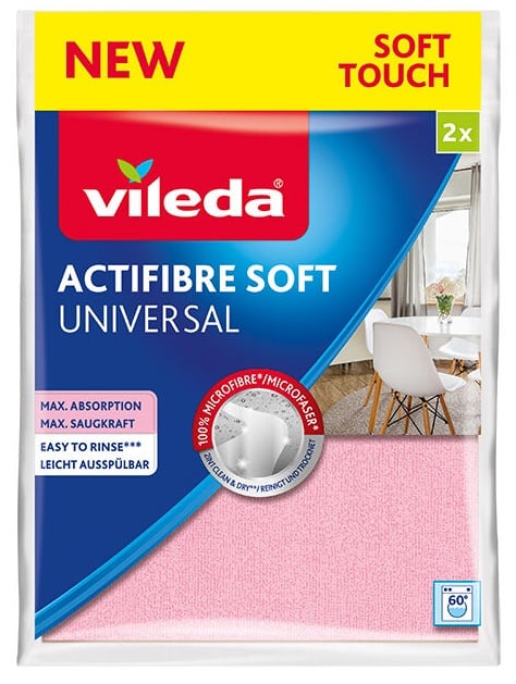 VİLEDA BEZ PVA MİKRO AKTİFİBRE SOFT TEMİZLİK BEZİ 2 Lİ 171813