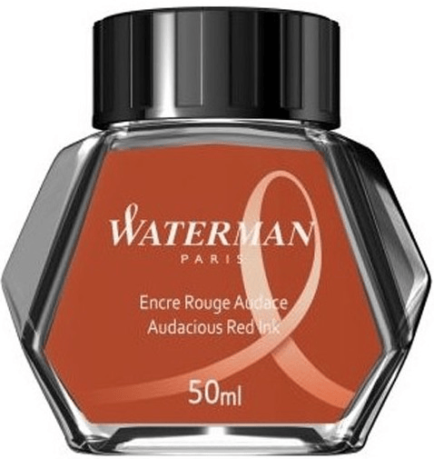 WATERMAN DOLMA KALEM MÜREKKEBİ ŞİŞE KIRMIZI 110730