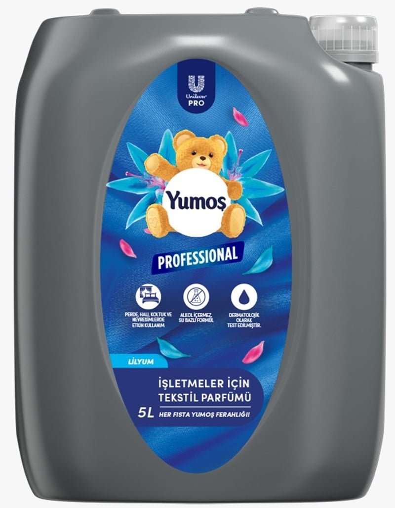 YUMOŞ PROFESSIONAL TEKSTİL PARFÜMÜ İŞLETMELER İÇİN 5L 64909077