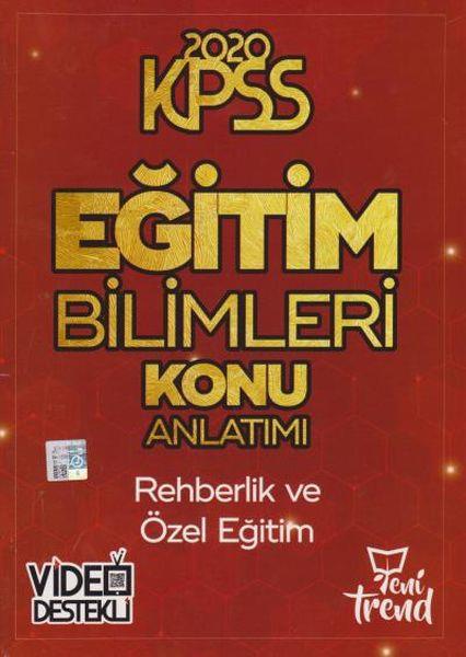 Yeni Trend 2020 KPSS Eğitim Bilimleri Konu Anlatımı Set (6 Kitap)