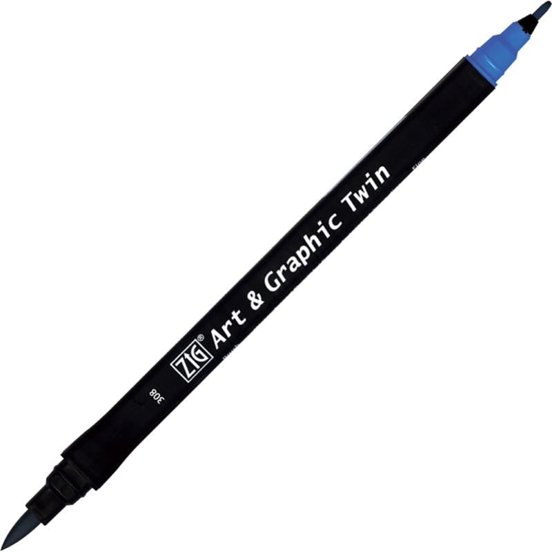Zıg Art&Graphıc Twın Tut-80 308 Cornflour Blue