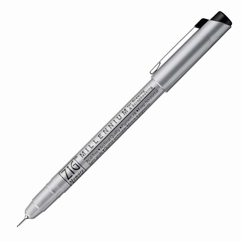 ZIG ÇİZİM KALEMİ MILLENIUM MS-02 0.3MM TURUNCU
