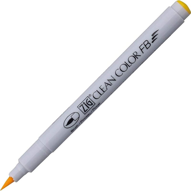ZIG CLEAN COLOR FB-6000T 050 YELLOW